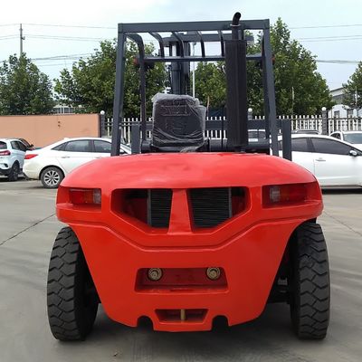 Japanese Isuzu Engine 6ton Diesel Forklift Truck with Duplex Triplex Mast and Clamp