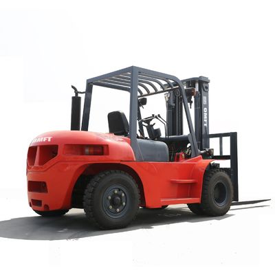 Ce Standard 10ton Diesel Forklift Truck with Duplex Triplex Mast and Fork Positioner