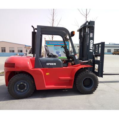 Min. Turning Radius 3320mm 6ton Diesel Forklift Truck with Chinese or Japanese Engine Fork