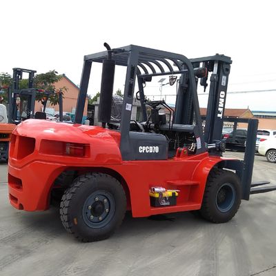 7ton Diesel Forklift with Lift Height 3000-7000mm Min. Width of Right Angle Stacking 5620mm