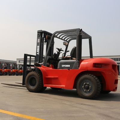 8ton Diesel Forklift Truck with CPCD80 and Min. Width of Right Angle Channel 3060mm