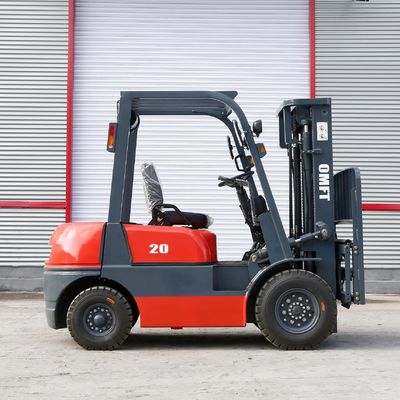 2.0ton 2t Diesel Forklift Truck with 3.5m Two Stage Full Free Mast Duplex Full Free Mast