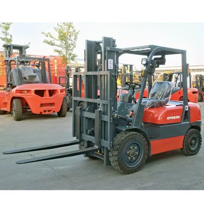 Lift height 3000-7000mm Cpcd35 Diesel Forklift Truck with 3.5ton 3500kg Duplex Free Lift
