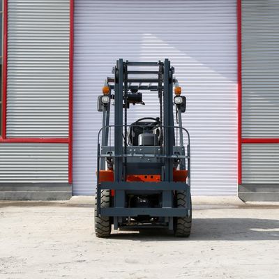 2 Ton Diesel Forklift Truck with 4.5m 4500mm Three Stage Full Free Mast Triplex Full Free Mast