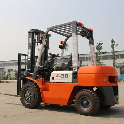 3 Ton Diesel Forklift Truck with 4.5m Full Free Mast and Euro II/III/IV Emission
