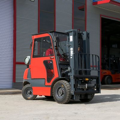 2.5ton Gasoline Lp Gas Dual Fuel Forklift Trucks with Side Shift Solid Tyre Toyota Technical Petrol LPG Forklift