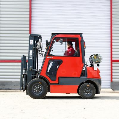 Supply 2tons LPG Forklift with Affordable and Min. Width of Right Angle Channel 2010mm