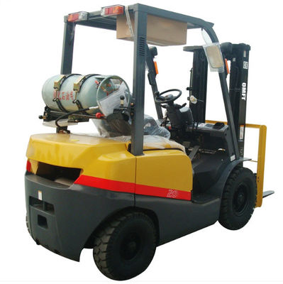 Omft CPQY20 2ton LPG/Gas Forklift with Steel and Rubber Tires within Your Budget