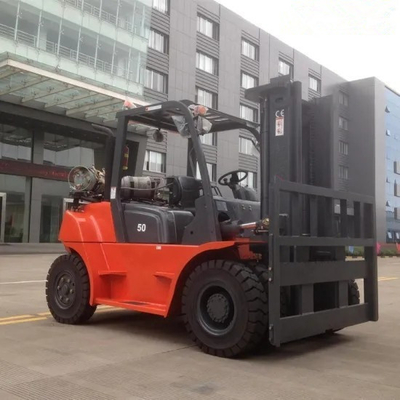 USA Ameriacan Market Approved LPG Forklift with 20% Max.Gradeability and Solid Tires