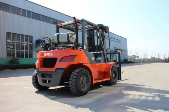 USA Ameriacan Market Approved LPG Forklift with 20% Max.Gradeability and Solid Tires