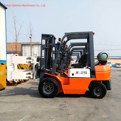 4wheels LPG Gasoline Petrol Forklift at 2t/2.5t/3t/3.5t with Tyre Pneumatic or Solid