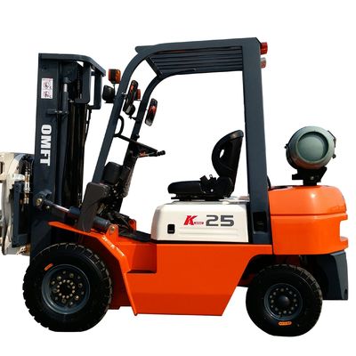Japanese Nissan K21/K25 or Chinese Engine 4 Wheel Gasoline/LPG/Petrol Reach Forklift