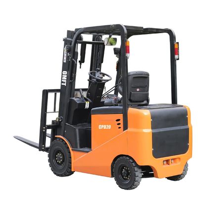 2.0ton 2t Electric Counter Balance Forklift for Lift Height 3000-7000mm and 1070mm Fork