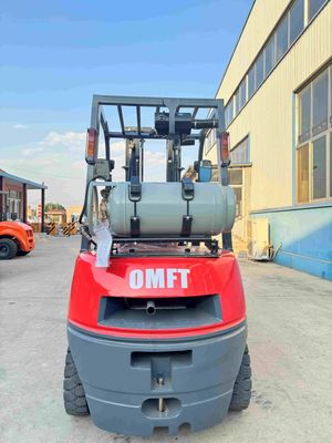 2.5ton 4-Wheel Gasoline LPG Hydraulic Lifter Truck Forklift with Intelligent Battery