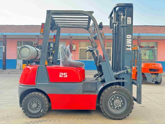 2.5ton Fork Lift FG25 CPQY25 with LPG/Gasoline Dual Fuel Option and Pneumatic/Solid Tyre