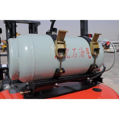Standard 2.5ton 2t/3t/3.5t LPG Gasoline Petrol Forklift with Cabin and Ce Certificate