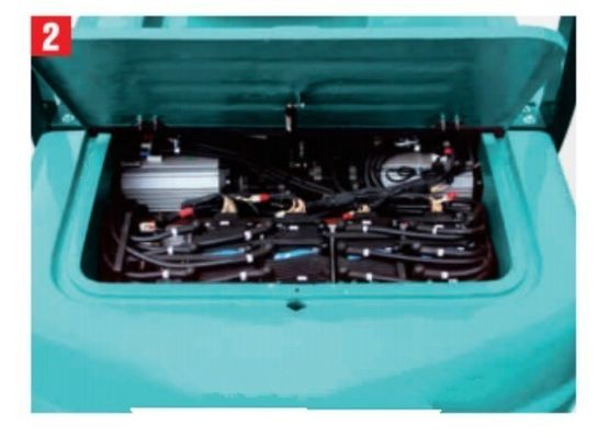 5ton 6ton Battery Forklift with 3m Two Stage Full Free Mast Duplex CPD50/60