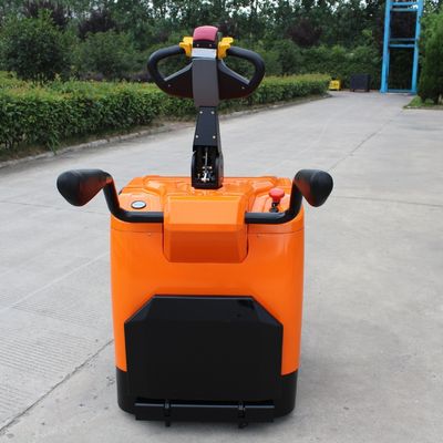 Steel PU Material 2.5 Ton Full Electric Pallet Truck with Stand-on Type and CBD30 Controller