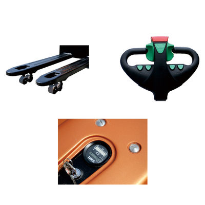 Ce ISO SGS Certified 1.3 Ton Full Electric Pallet Truck with Maintenance Free Battery