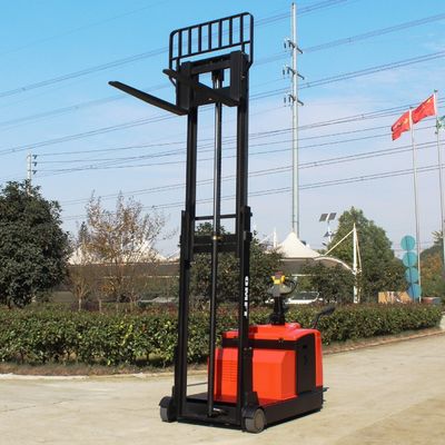 1412mm Wheelbase 1.5 Ton Electric Counterbalanced Stacker Truck with Lithium Battery