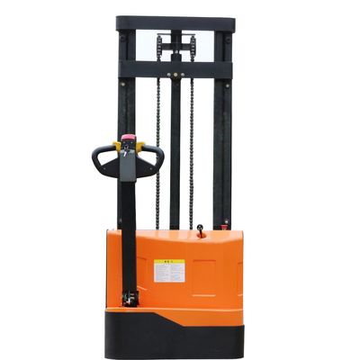 Full Electric Pallet Stacker with 1.2 Ton Capacity and 1435mm Minimum Turning Radius