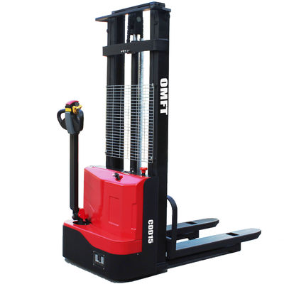 CDD15 1.5t Electric Battery Operated Pallet Stacker with Lifting Height 1600-3000mm