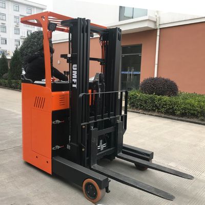 Electric Reach Stacker 1.5 Ton 1.5t 1500kg CQD15W with Min. Turning Radius 1710mm