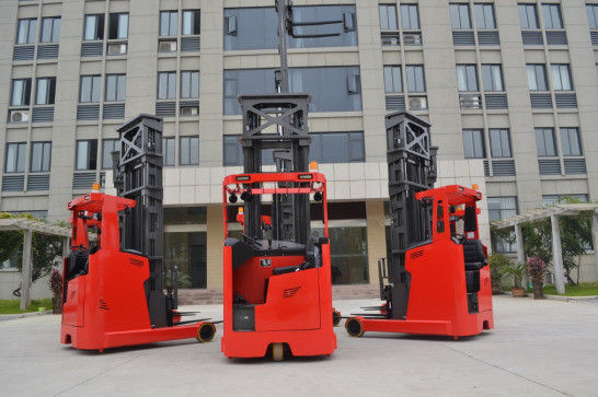 1070/100/40mm Fork 1600-2000kg 6000-12000mm 6m-12m Electric Reach Forklift Truck