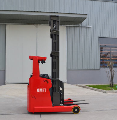 1.5 Ton 2 Ton Indoor Warehouse Aisle Electric Forklift CQD16 CQD20 Battery Reach Truck