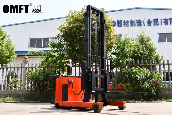 CQD 1.5 Ton Electric Reach Stacker Narrow Leg Reach Forklift for Your Warehouse Needs
