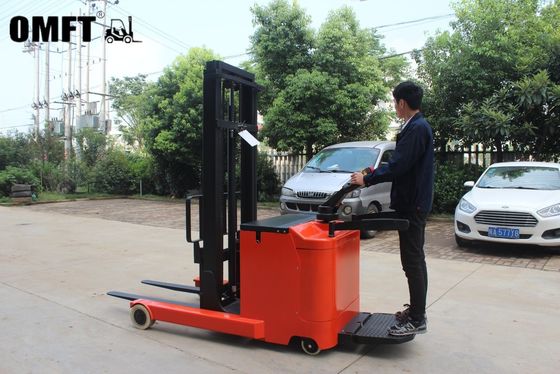 1t 1.5t 2t Electric Reach Truck steel PU Explosion-Proof Automatic Fork Lift CE ISO SGS