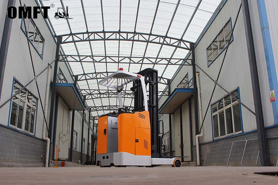 OEM and Spare Parts 2.0 Ton Electric Reach Stack Forklift with Steel PU Material