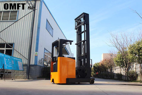 OEM and Spare Parts 2.0 Ton Electric Reach Stack Forklift with Steel PU Material