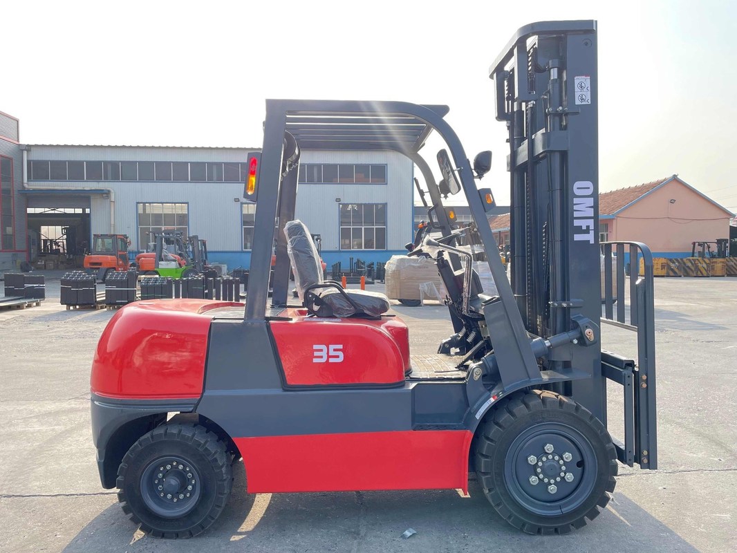 3.5ton Diesel Forklift with Chinese or Japanese Engine 3m 3.5m 4m 4.5m 5m 5.5m 6m Mast