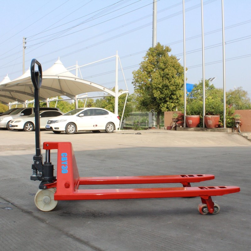 Steel and Rubber 3.0 Ton Manual Hydraulic Pallet Truck for Heavy Load Transportation
