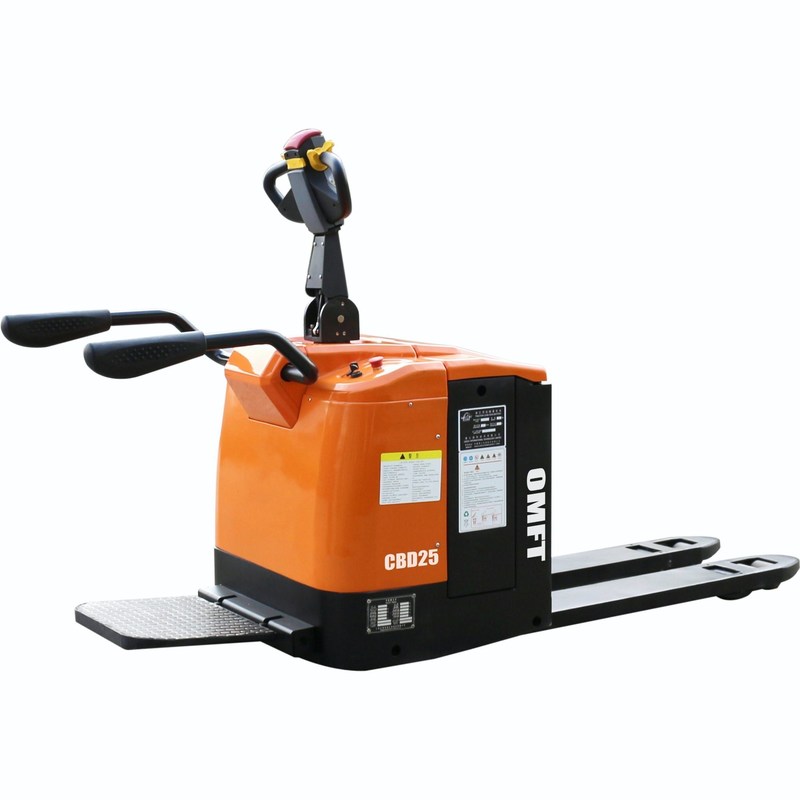2.5t Full Electric Pallet Truck with EPS Steering Steel Rubber Material CE Approved
